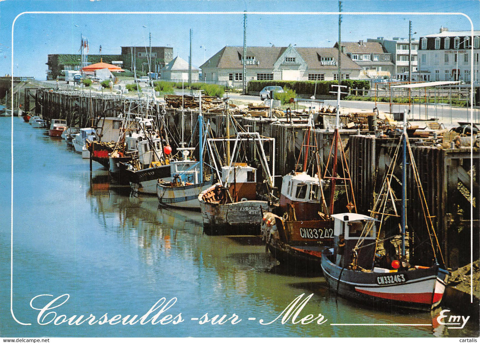 14-COURSEULLES SUR MER-N°4185-B/0369 - Andere & Zonder Classificatie