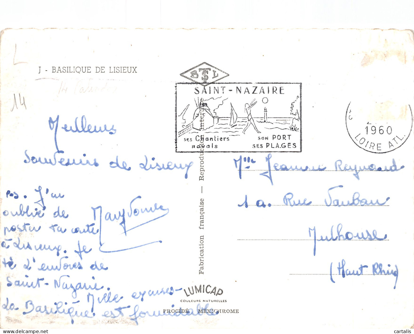 14-LISIEUX-N°4185-B/0303 - Lisieux