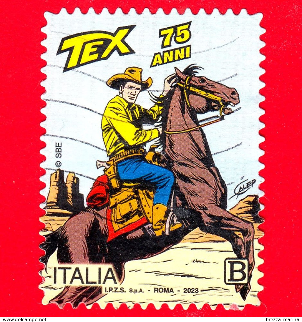 ITALIA - Usato - 2023 - 75 Anni Prima Uscita Del Fumetto Western Tex Willer – B - 2021-...: Used