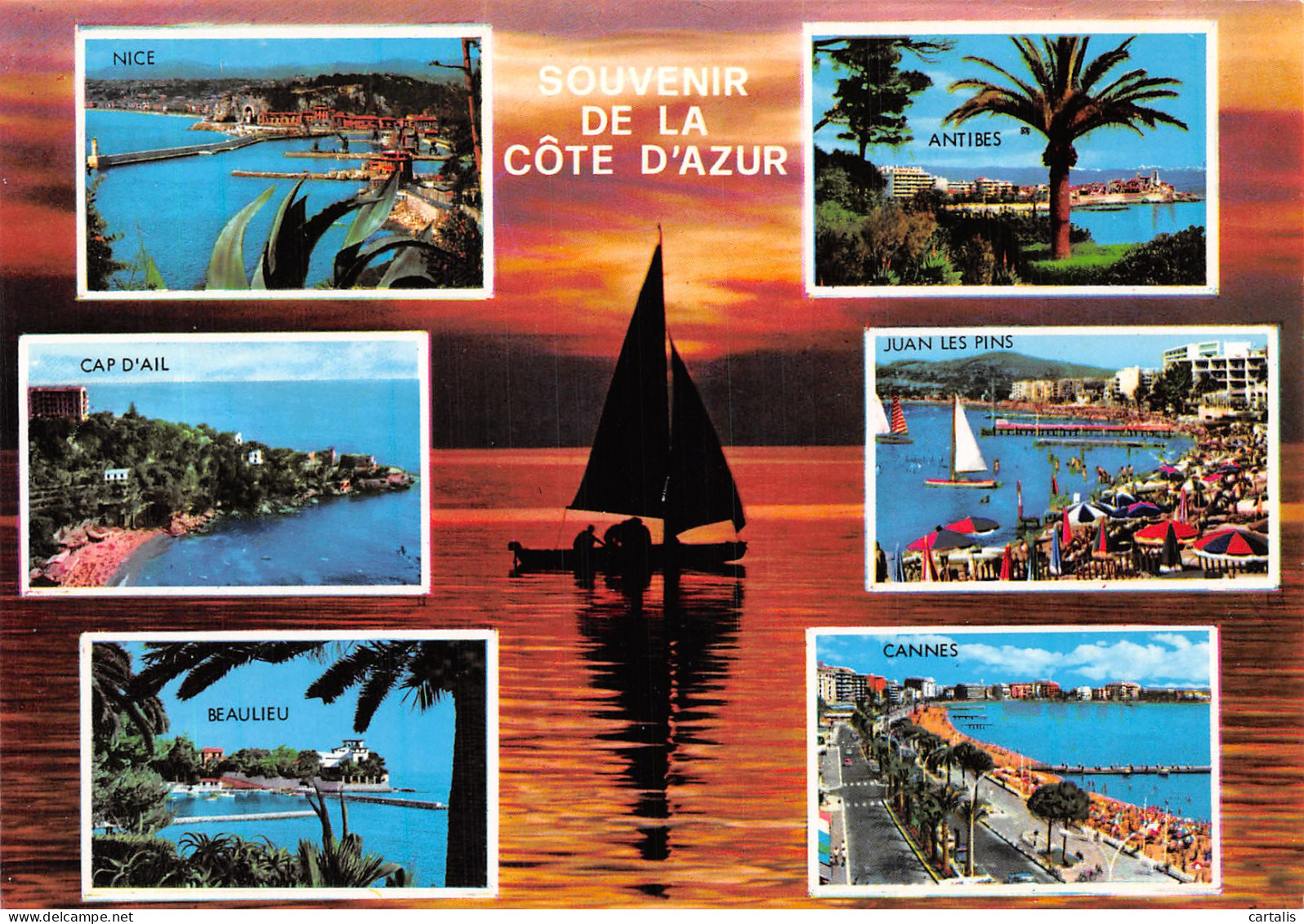 06-LA COTE D AZUR-N°4185-B/0295 - Other & Unclassified