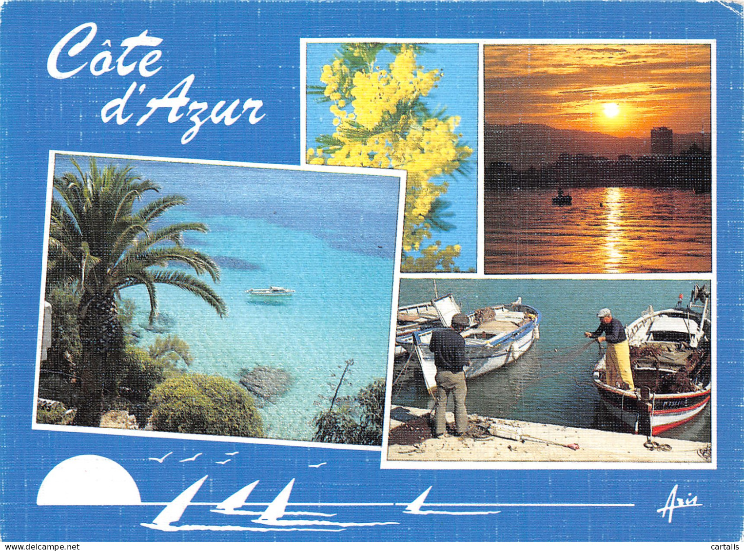 06-LA COTE D AZUR-N°4185-B/0291 - Other & Unclassified