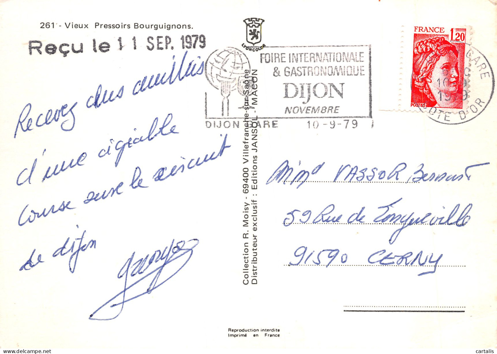 21-LA BOURGOGNE-N°4185-B/0103 - Andere & Zonder Classificatie