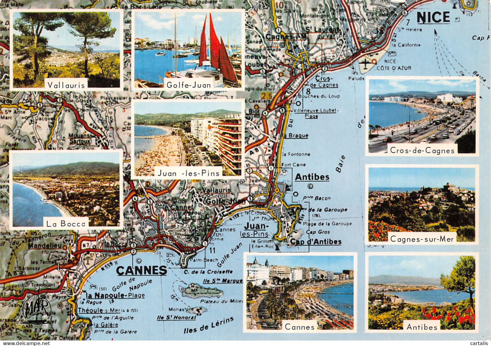 06-LA COTE D AZUR-N°4185-B/0101 - Andere & Zonder Classificatie