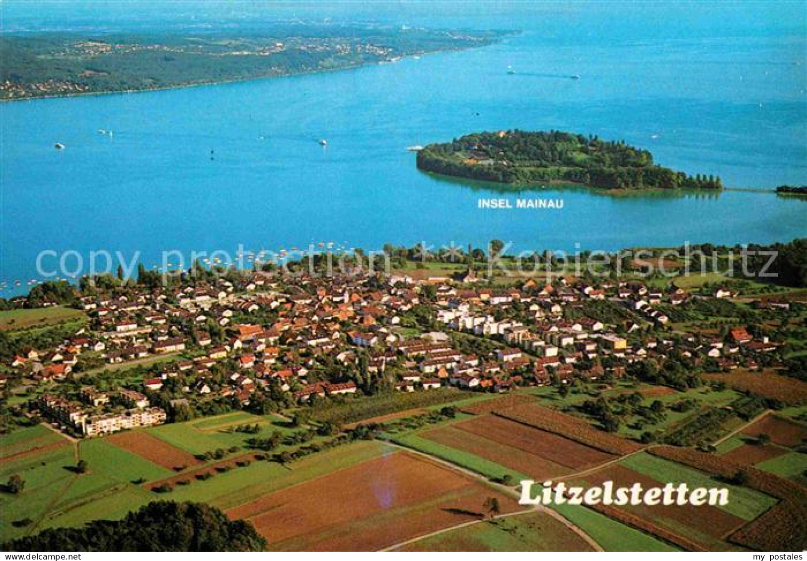 72793596 Litzelstetten Bodensee Insel Mainau Fliegeraufnahme Konstanz - Konstanz