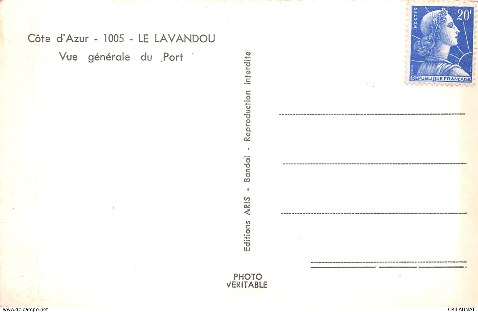 83-LE LAVANDOU-N°LP5132-G/0327 - Le Lavandou