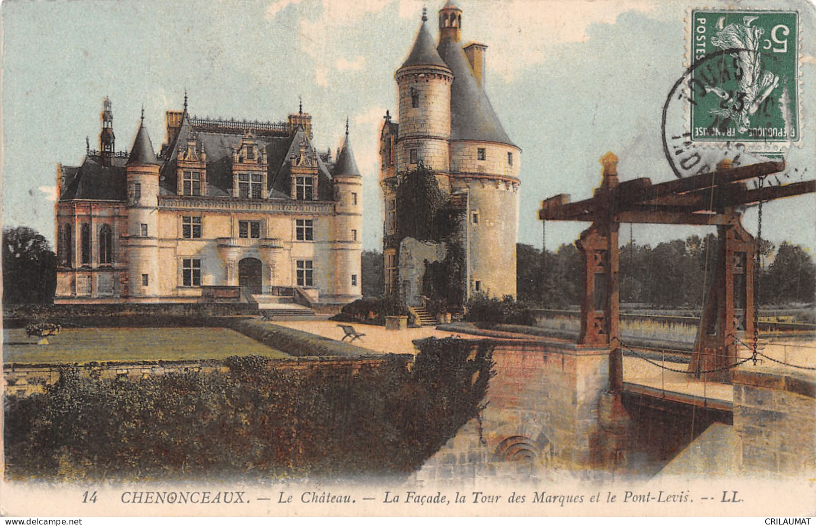 37-CHENONCEAUX LE CHATEAU-N°LP5132-G/0259 - Chenonceaux