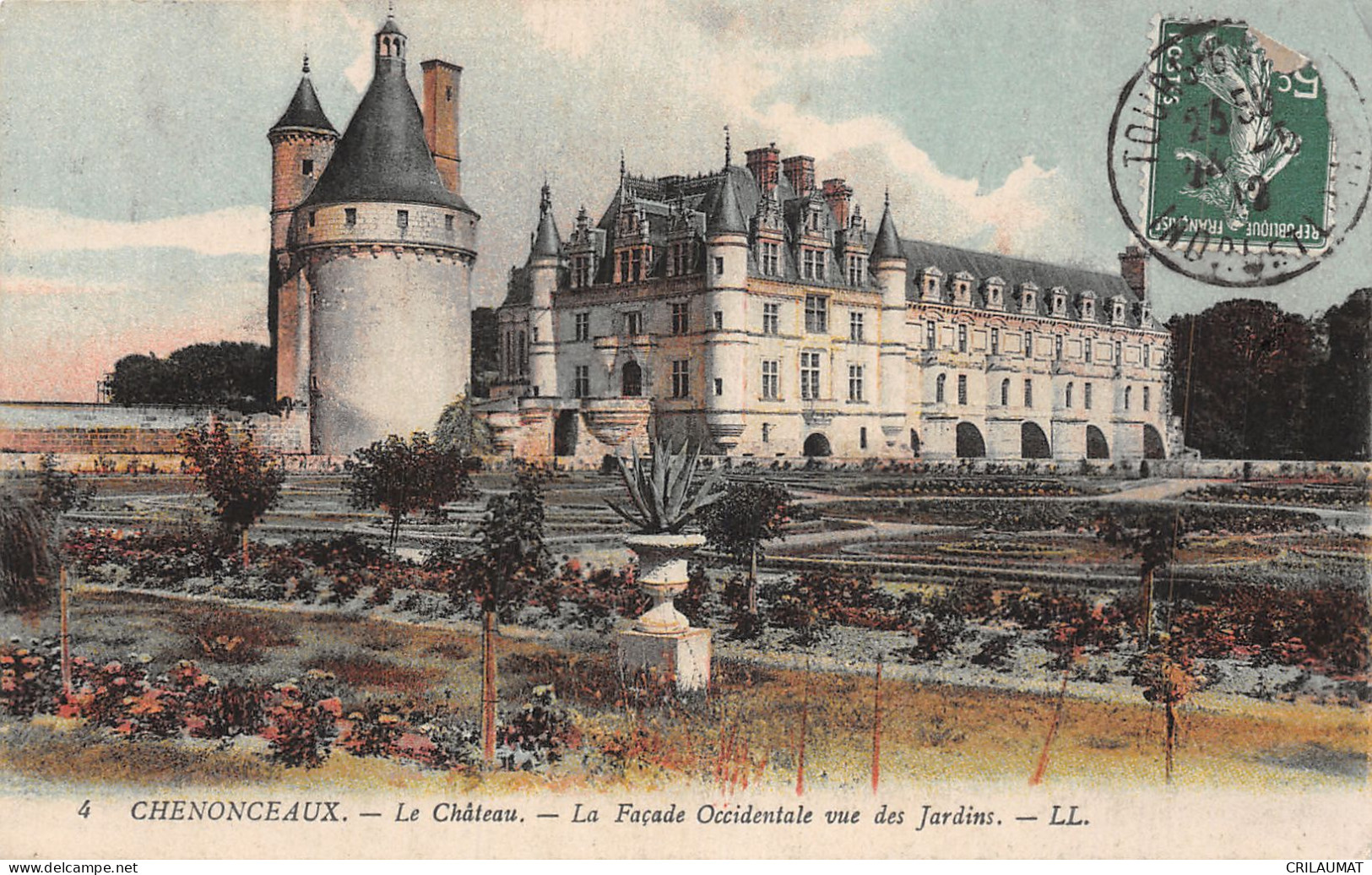 37-CHENONCEAUX LE CHATEAU-N°LP5132-G/0261 - Chenonceaux