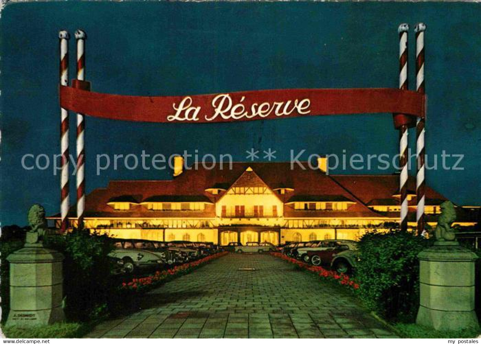 72793511 Knokke-Heist Albert Plage Hotel Restaurant La Reserve La Nuit  - Andere & Zonder Classificatie