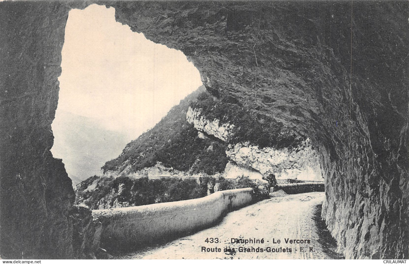 38-LE VERCORS ROUTE DES GRANDS GOULETS-N°LP5132-F/0357 - Sonstige & Ohne Zuordnung