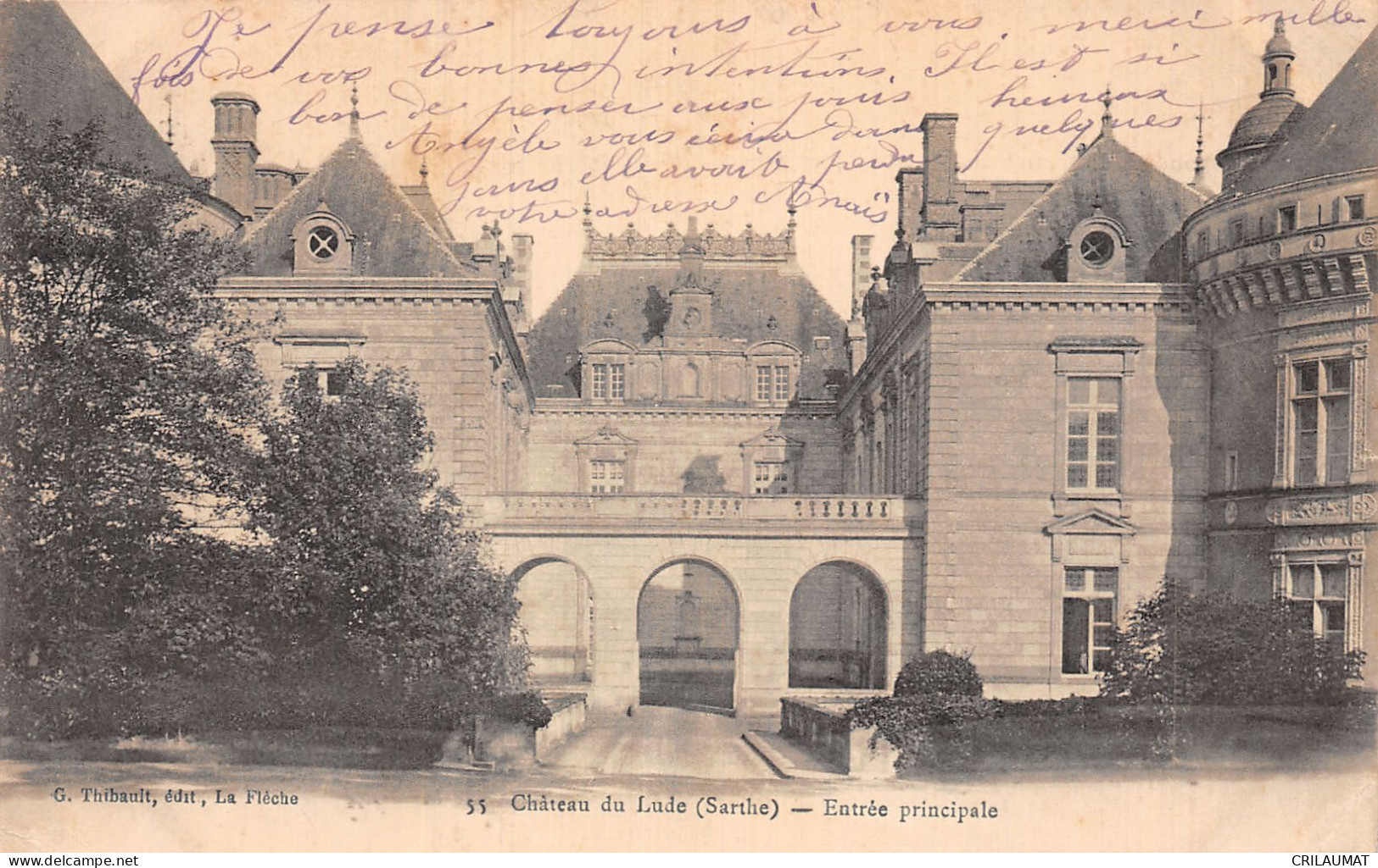 72-LE LUDE LE CHATEAU-N°LP5132-F/0335 - Autres & Non Classés