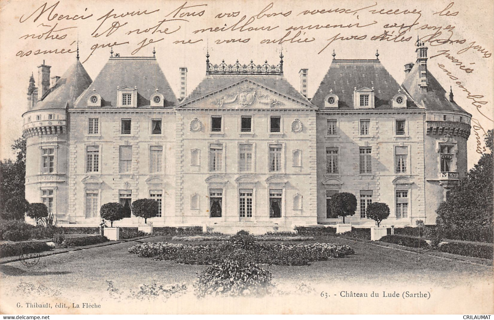 72-LE LUDE LE CHATEAU-N°LP5132-F/0337 - Other & Unclassified