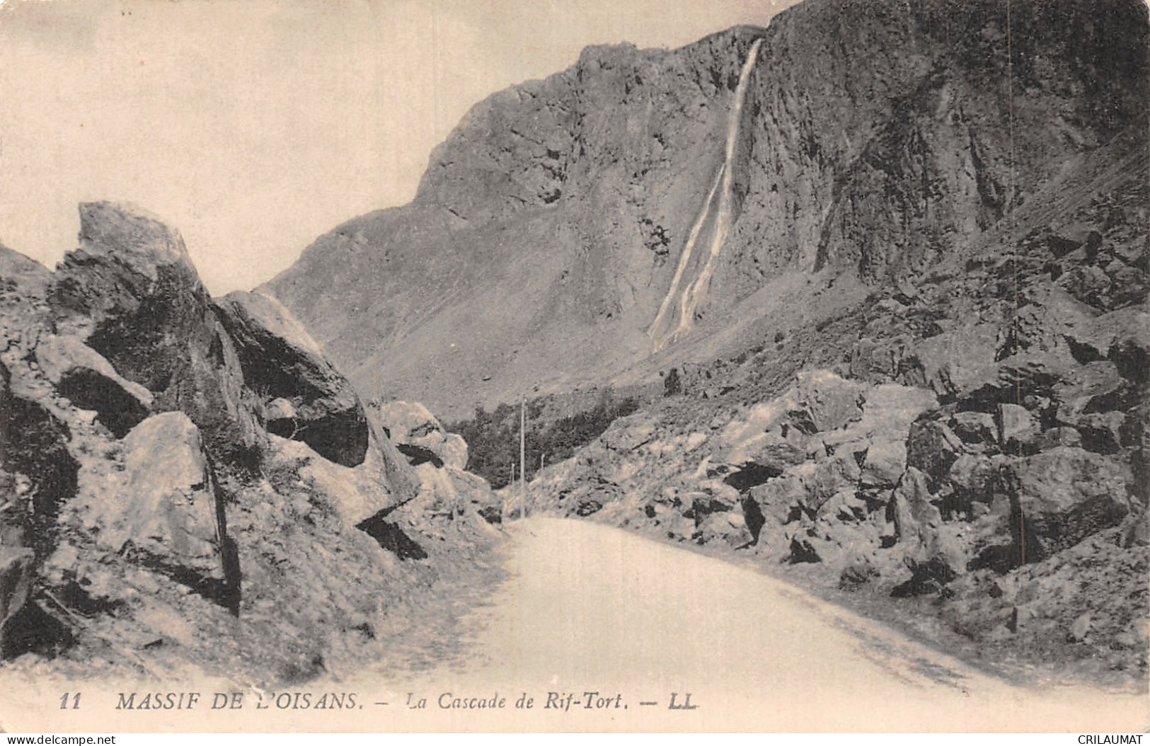 38-MASSIF DE L OISANS LA CASCADE DE RIF TORT-N°LP5132-F/0059 - Autres & Non Classés