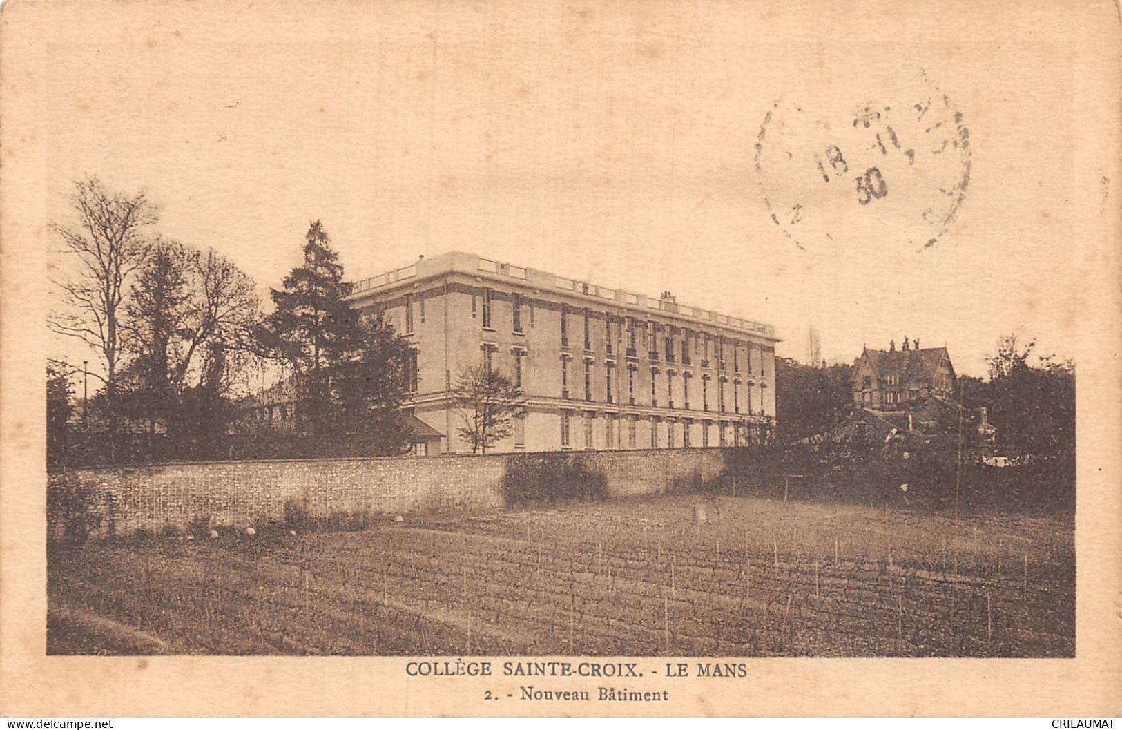 72-LE MANS COLLEGE SAINTE CROIX-N°LP5132-F/0045 - Le Mans