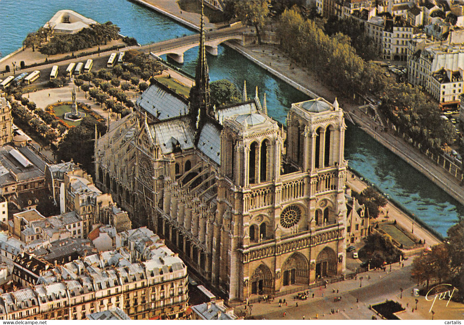 75-PARIS NOTRE DAME-N°4186-B/0325 - Notre Dame Von Paris