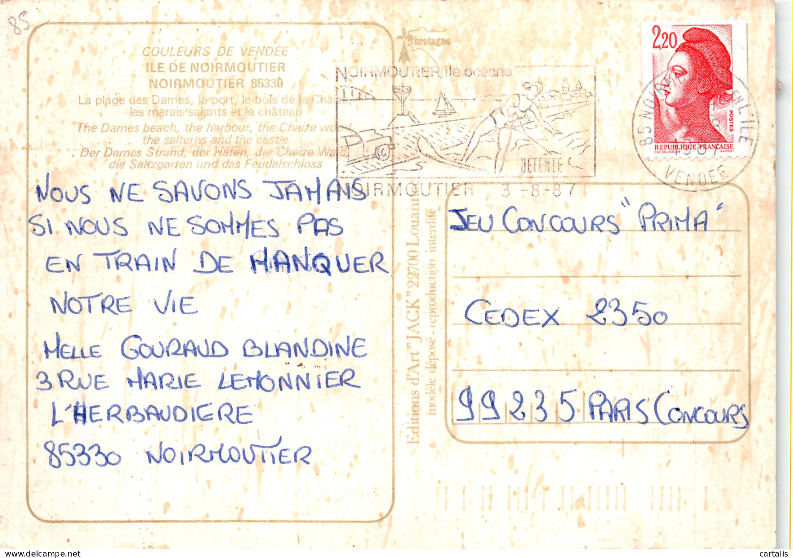 85-NOIRMOUTIER-N°4186-B/0311 - Noirmoutier