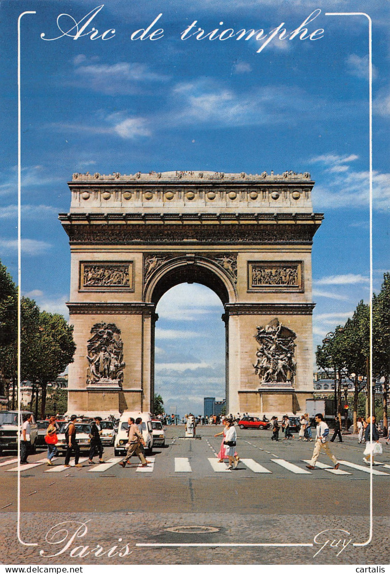 75-PARIS ARC DE TRIOMPHE-N°4186-B/0229 - Arc De Triomphe