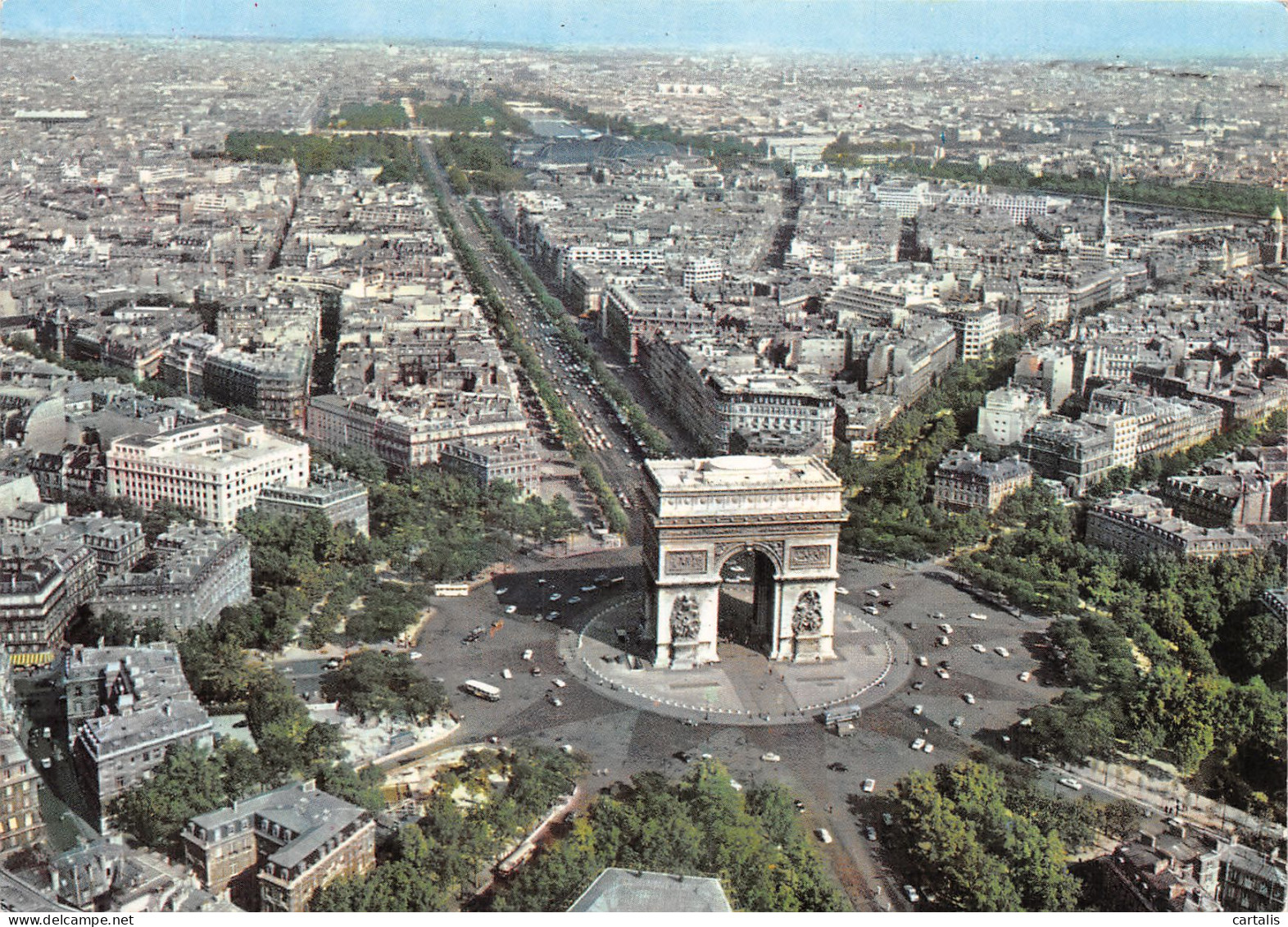 75-PARIS ARC DE TRIOMPHE-N°4186-B/0221 - Arc De Triomphe