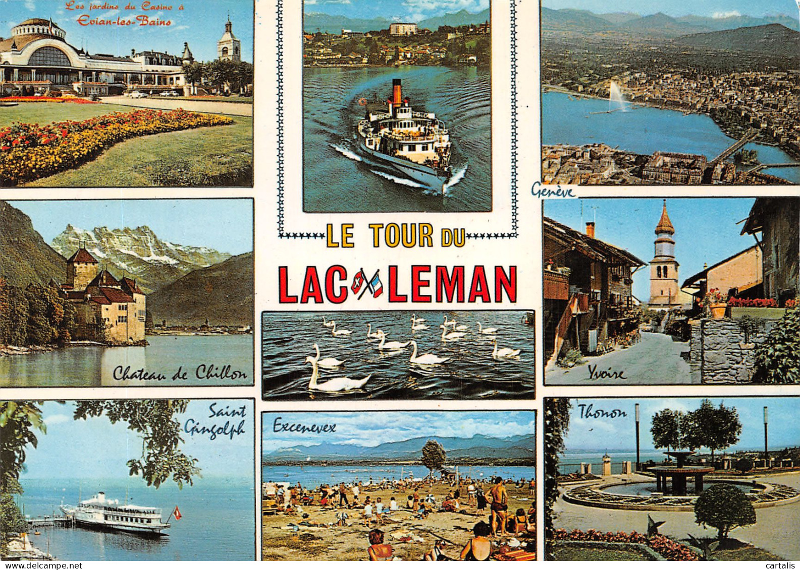 74-LE TOUR DU LAC LEMAN-N°4186-B/0075 - Andere & Zonder Classificatie