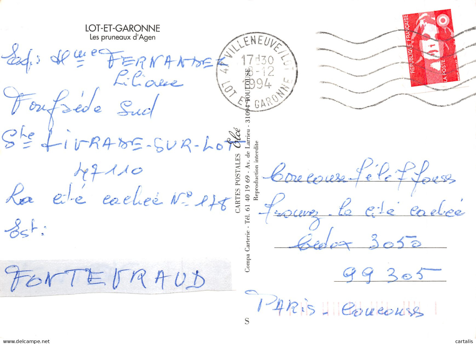 47-LOT ET GARONNE-N°4186-B/0057 - Other & Unclassified