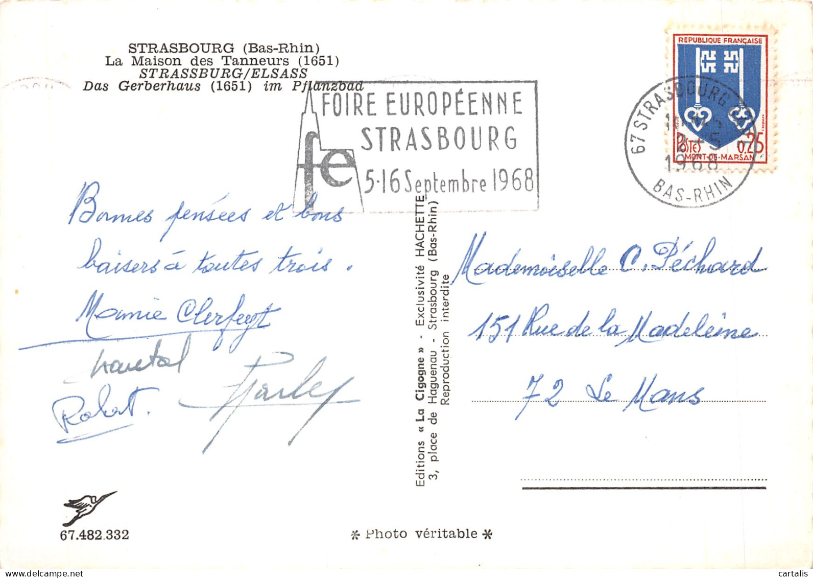 67-STRASBOURG-N°4186-A/0333 - Strasbourg