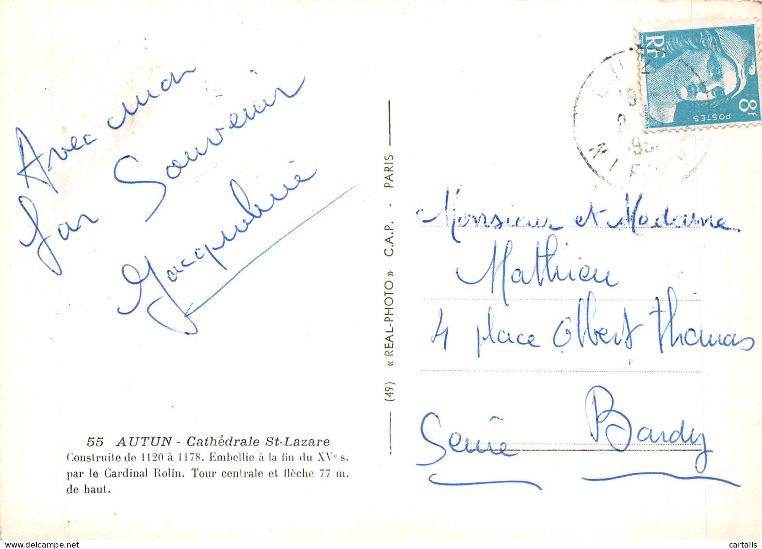 71-AUTUN-N°4186-A/0191 - Autun