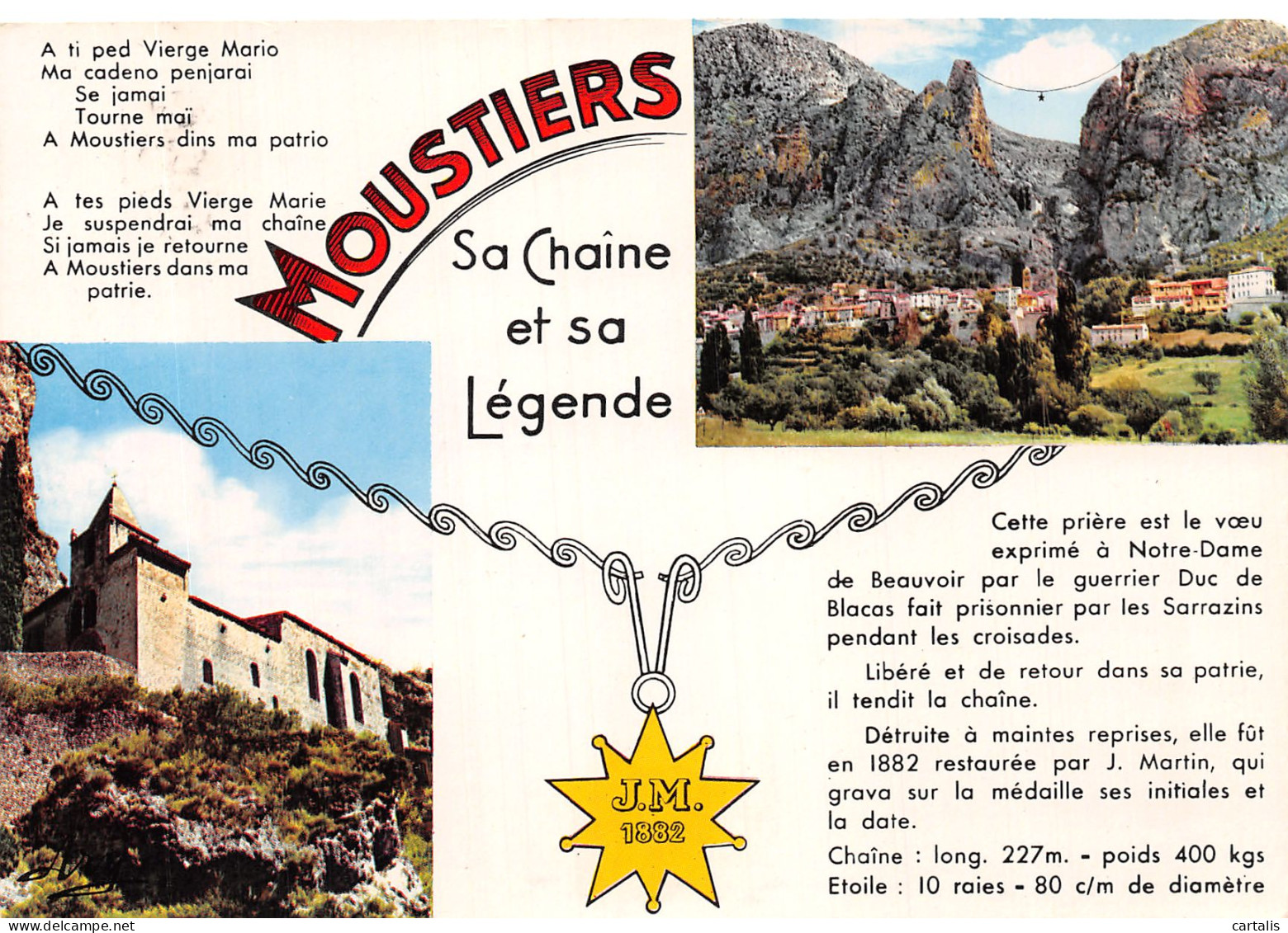 04-MOUSTIERS SAINTE MARIE-N°4186-A/0057 - Other & Unclassified
