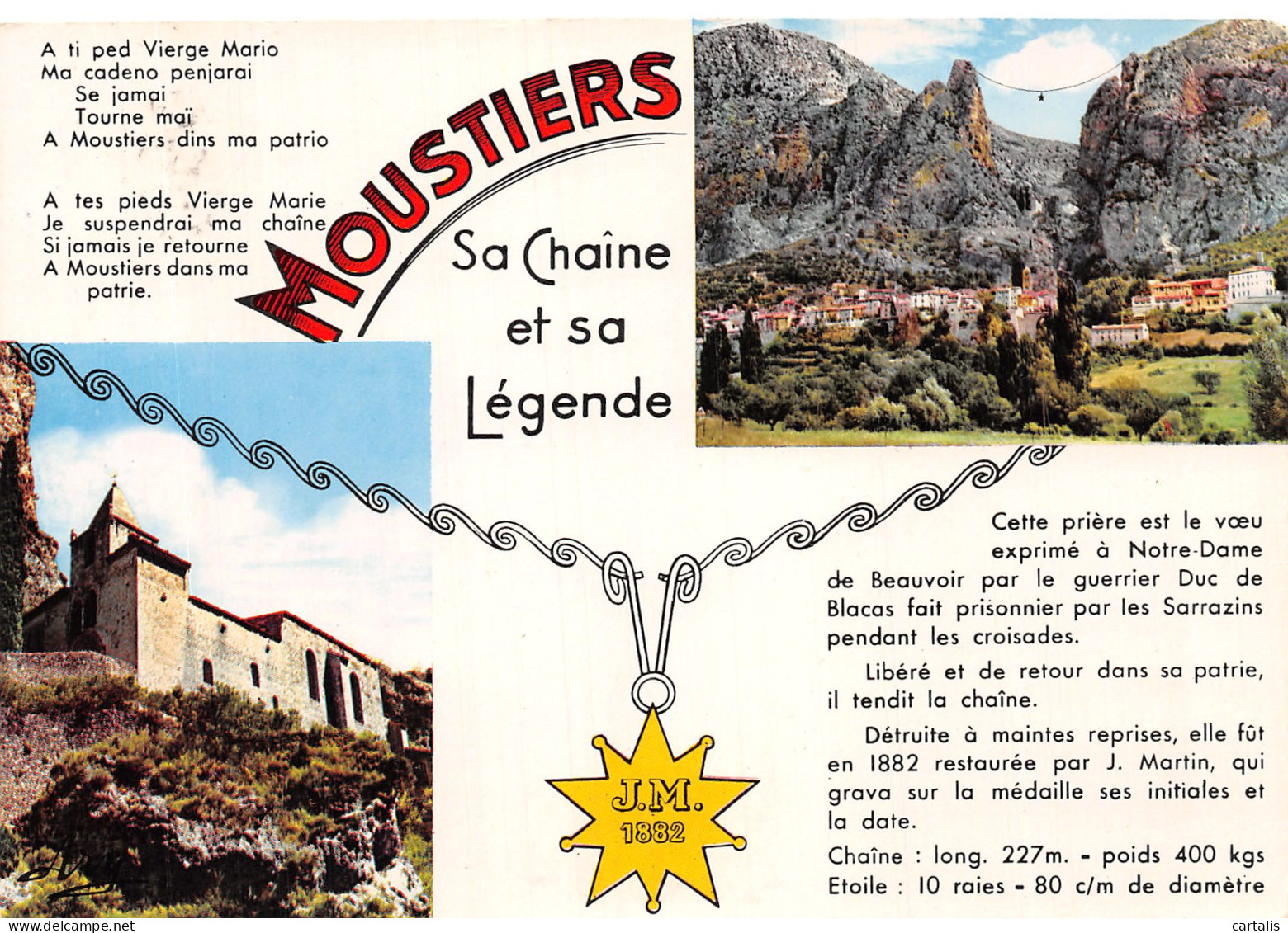 04-MOUSTIERS SAINTE MARIE-N°4186-A/0057 - Autres & Non Classés