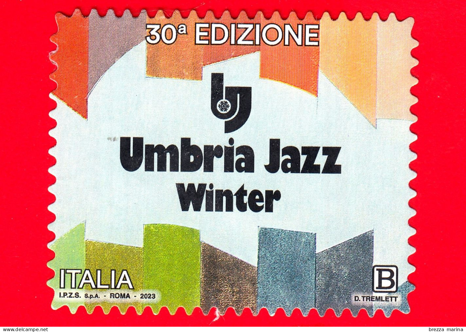 ITALIA - Usato - 2023 - Umbria Jazz, 30 Anni Della Versione Invernale - B - 2021-...: Oblitérés