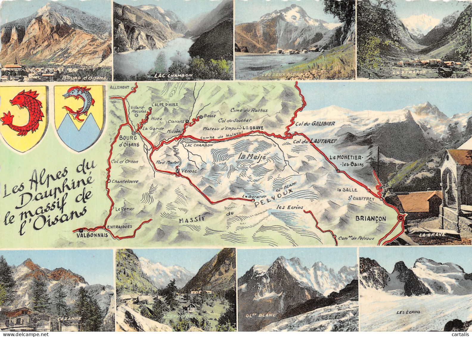 38-LE MASSIF DE L OISANS-N°4186-A/0035 - Andere & Zonder Classificatie