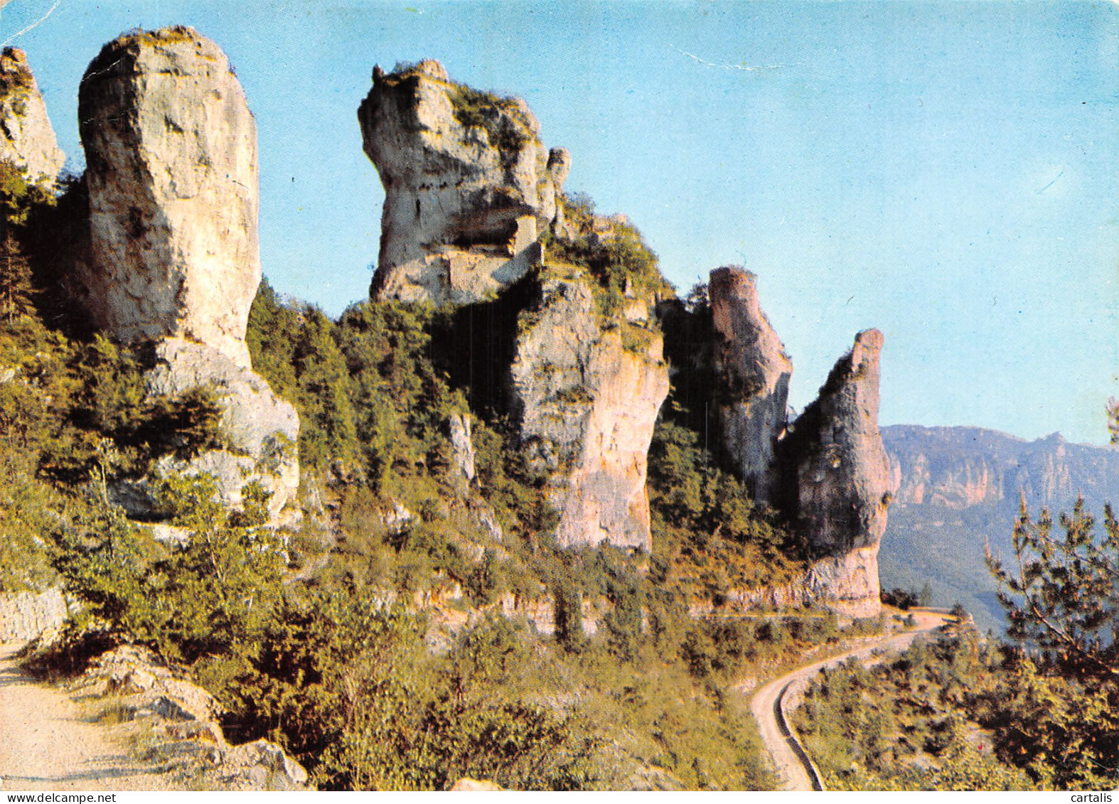 48-LES GORGES DU TARN BLANQUEFORT-N°4185-D/0333 - Altri & Non Classificati