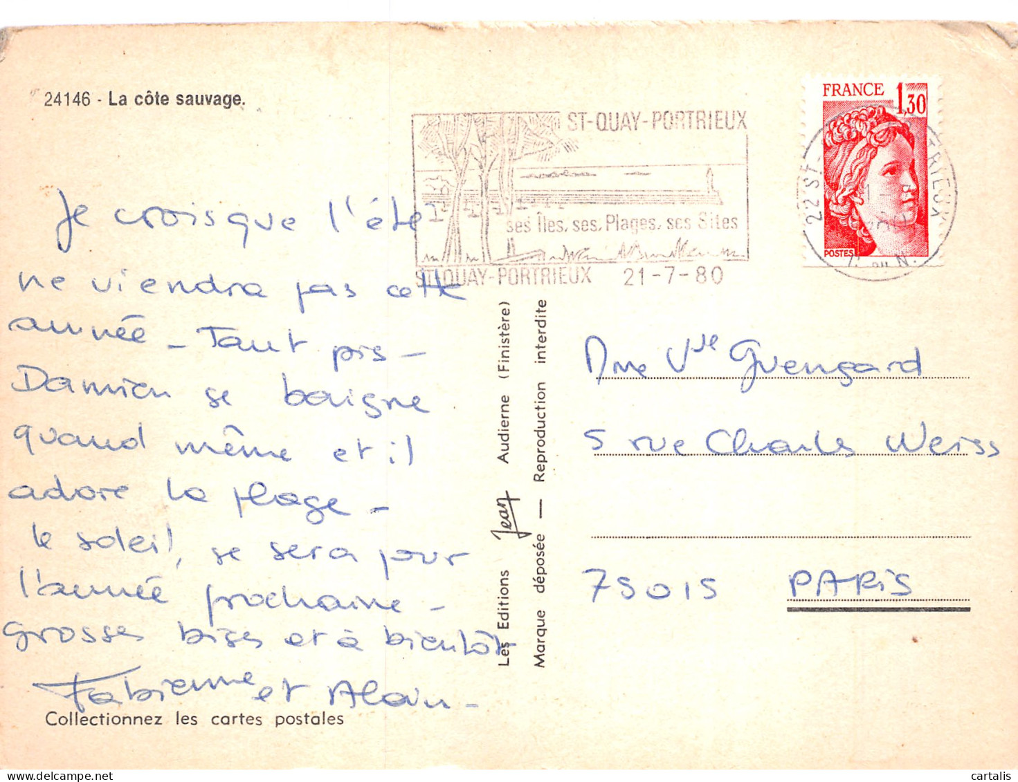 17-LA COTE SAUVAGE-N°4185-D/0311 - Andere & Zonder Classificatie