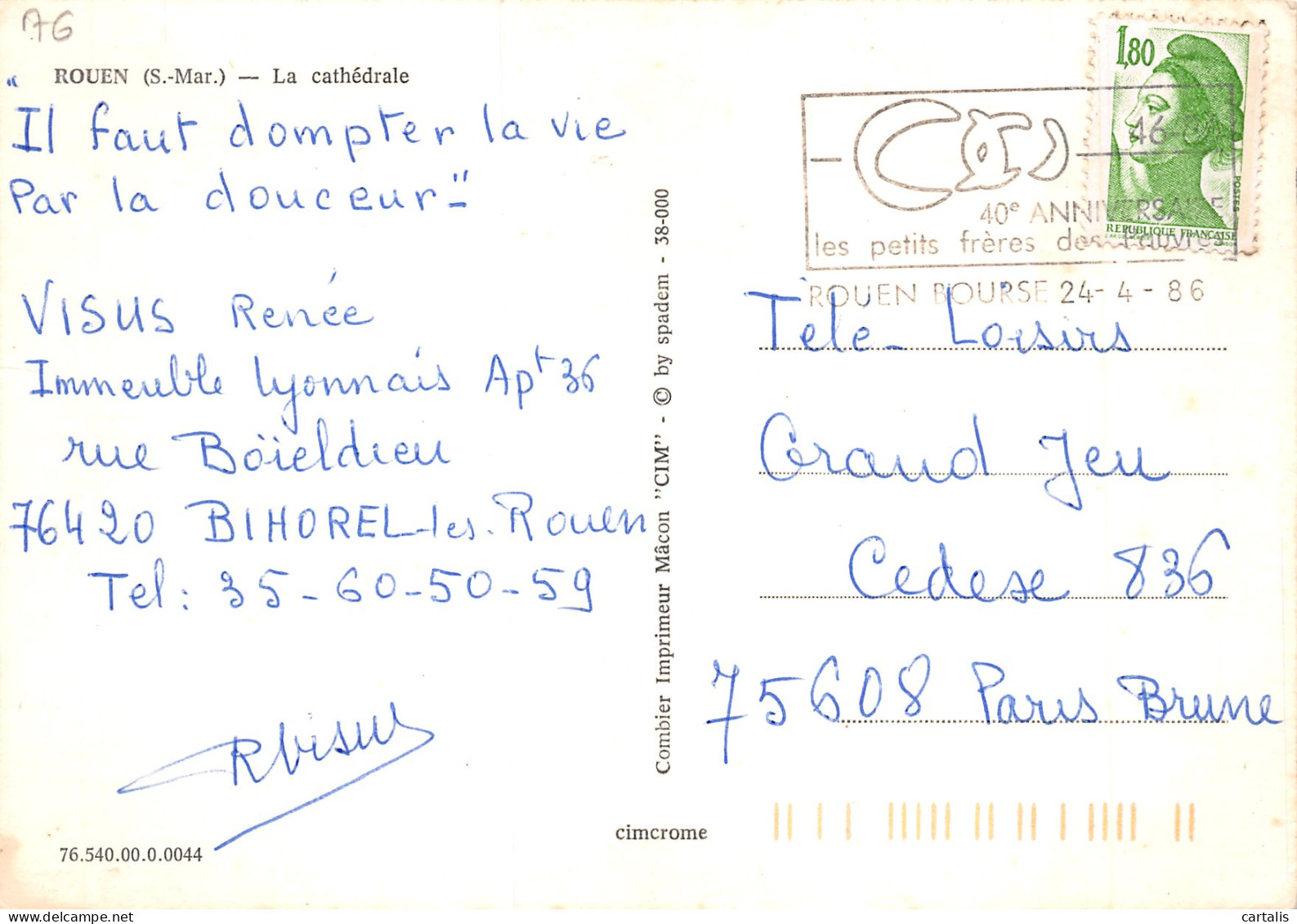 76-ROUEN-N°4185-D/0265 - Rouen