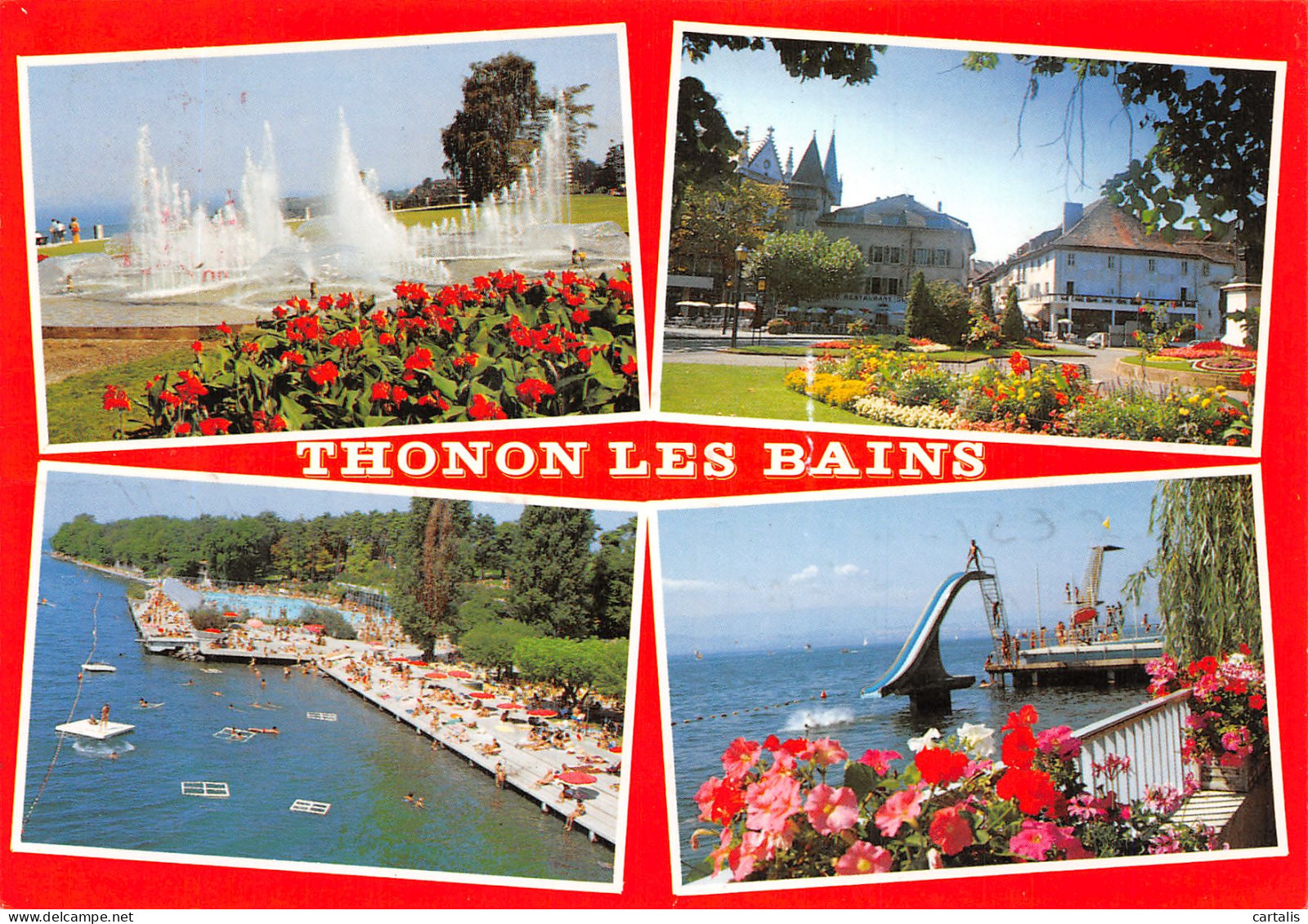 74-THONON LES BAINS-N°4185-D/0243 - Thonon-les-Bains