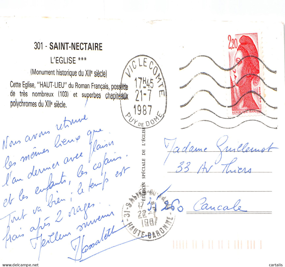 63-SAINT NECTAIRE-N°4185-D/0229 - Saint Nectaire
