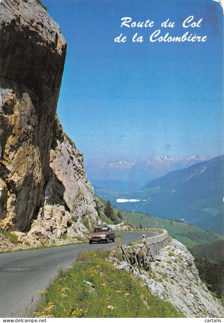 74-ROUTE DU COL DE LA COLOMBIERE-N°4185-D/0201 - Andere & Zonder Classificatie