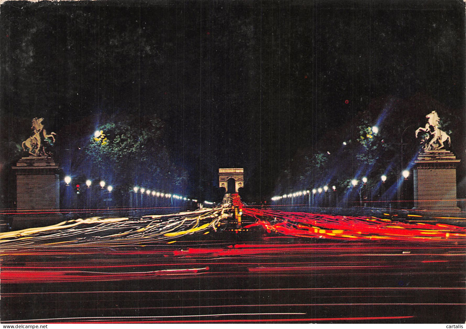 75-PARIS LES CHAMPS ELYSEES-N°4185-D/0195 - Champs-Elysées
