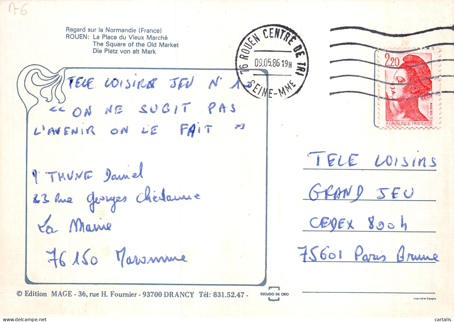 76-ROUEN-N°4185-D/0171 - Rouen