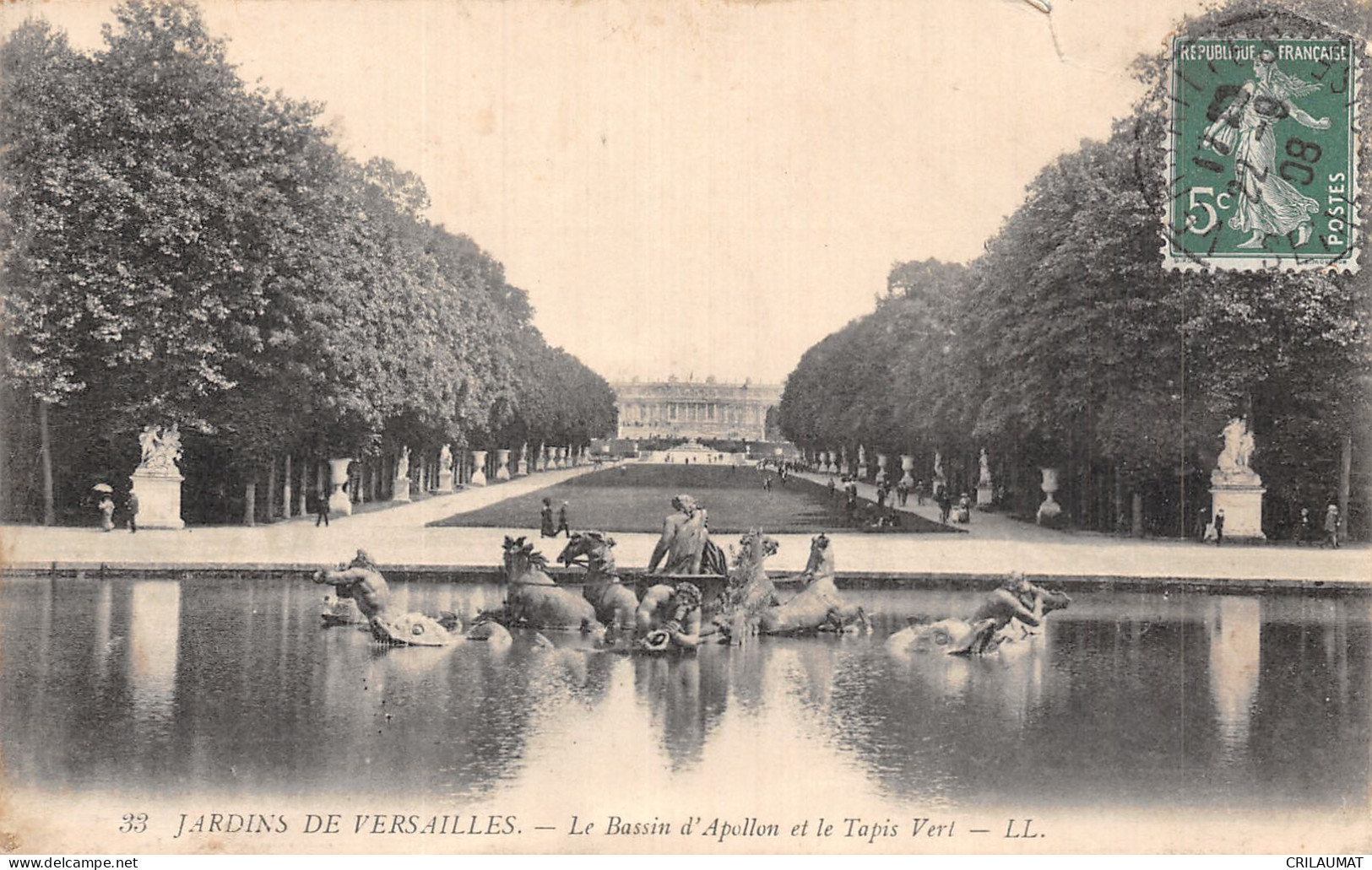 78-VERSAILLES BASSIN D APOLLON-N°LP5133-A/0231 - Versailles (Château)