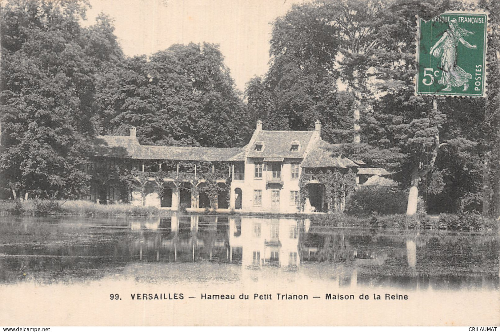 78-VERSAILLES HAMEAU DU PETIT TRIANON-N°LP5133-A/0221 - Versailles (Château)