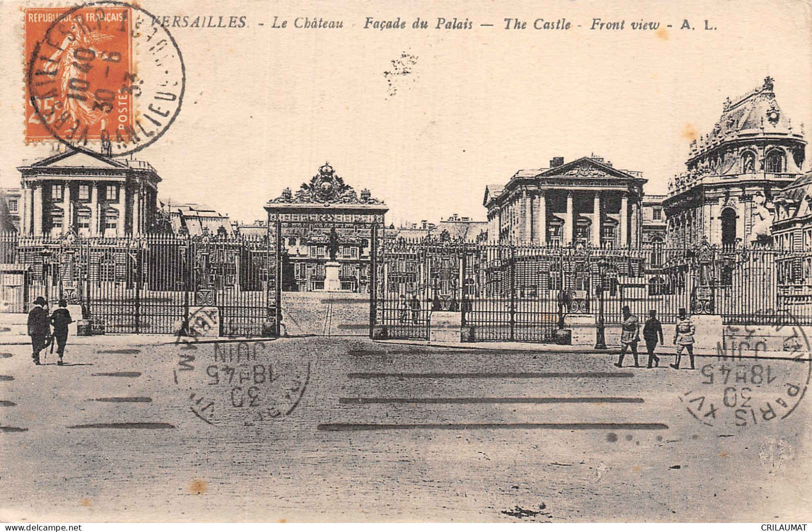 78-VERSAILLES LE CHATEAU-N°LP5133-A/0207 - Versailles (Château)