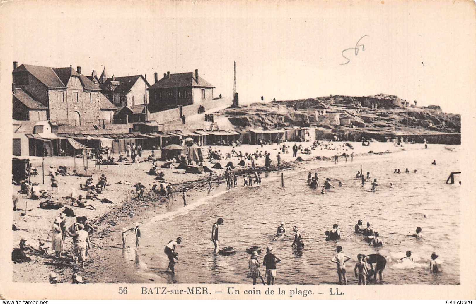 44-BATZ SUR MER-N°LP5132-H/0221 - Batz-sur-Mer (Bourg De B.)