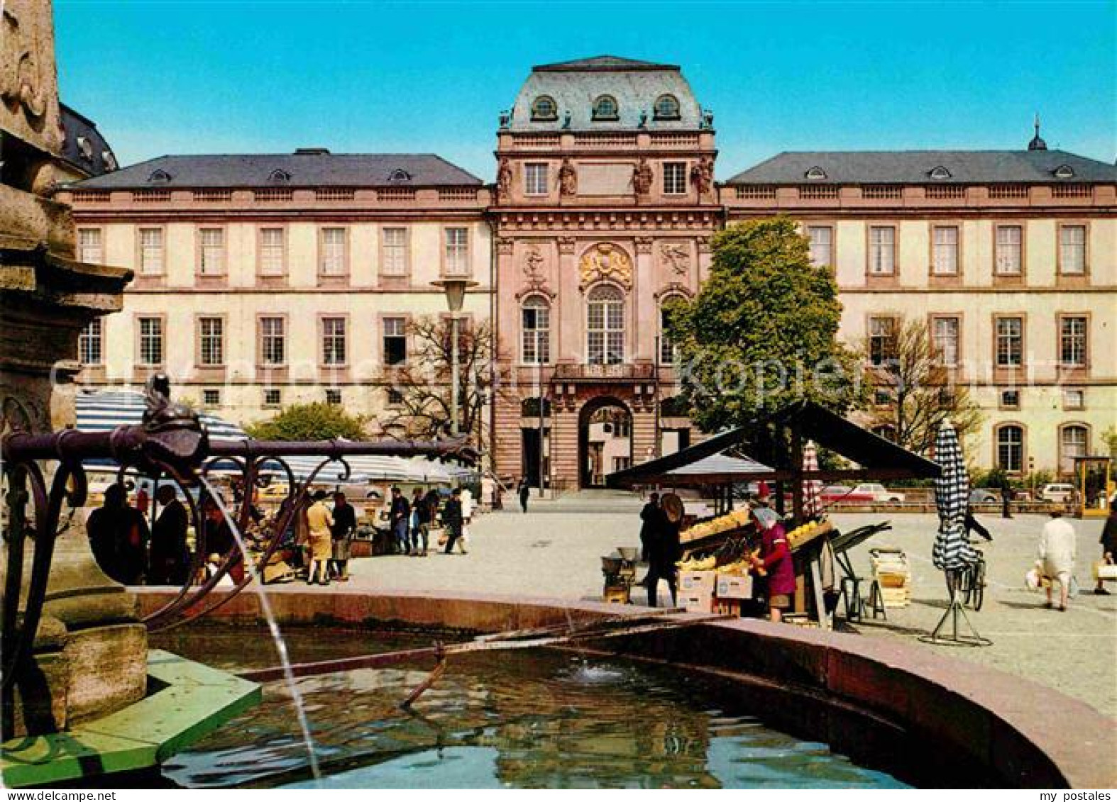 72793253 Darmstadt Schloss Mit Brunnen Darmstadt - Darmstadt