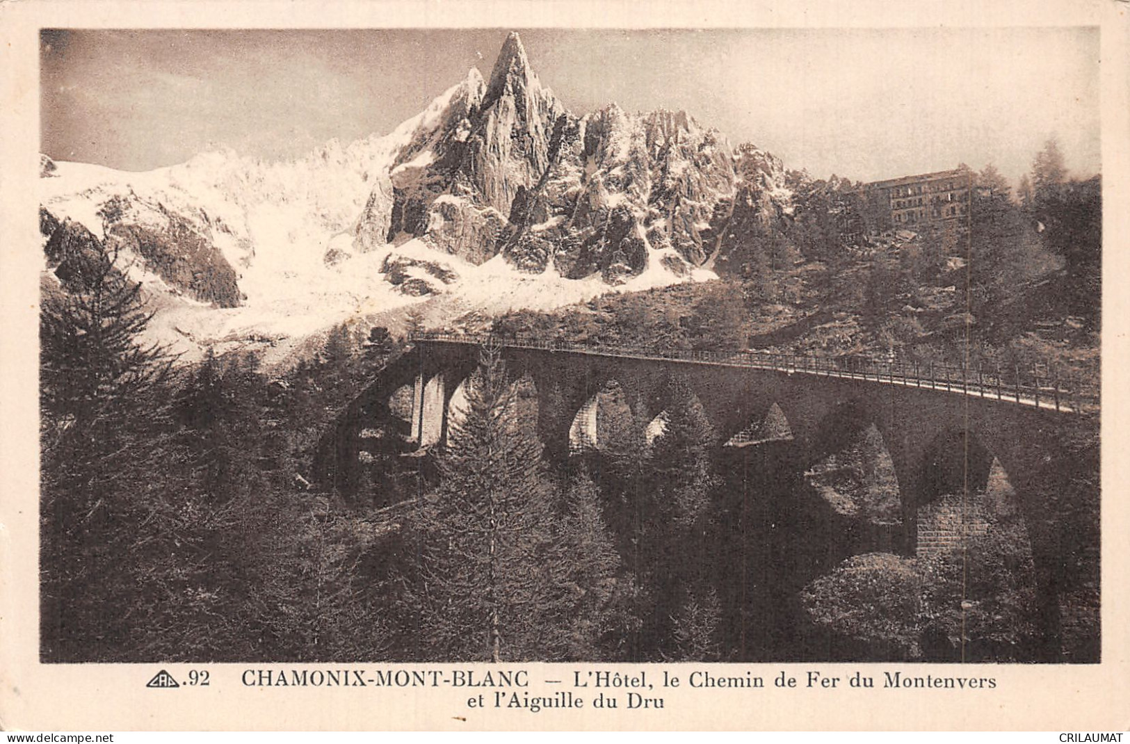 74-CHAMONIX MONT BLANC-N°LP5132-H/0039 - Chamonix-Mont-Blanc