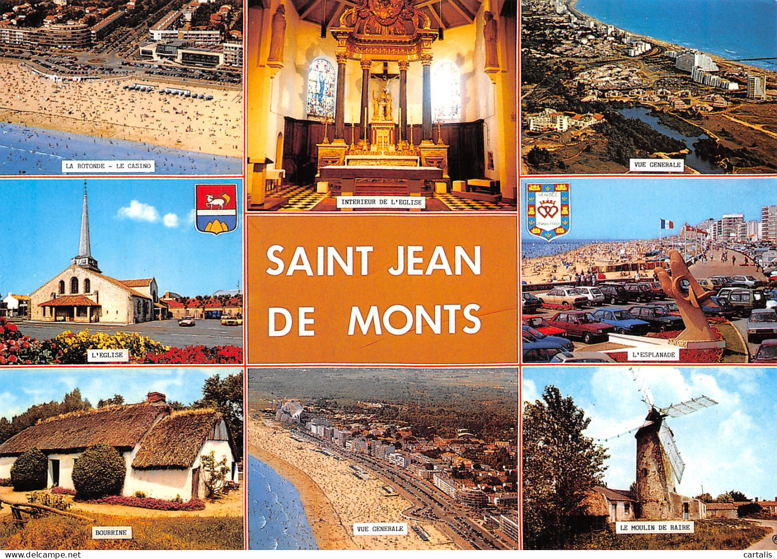 85-SAINT JEAN DE MONTS-N°4187-A/0099 - Saint Jean De Monts