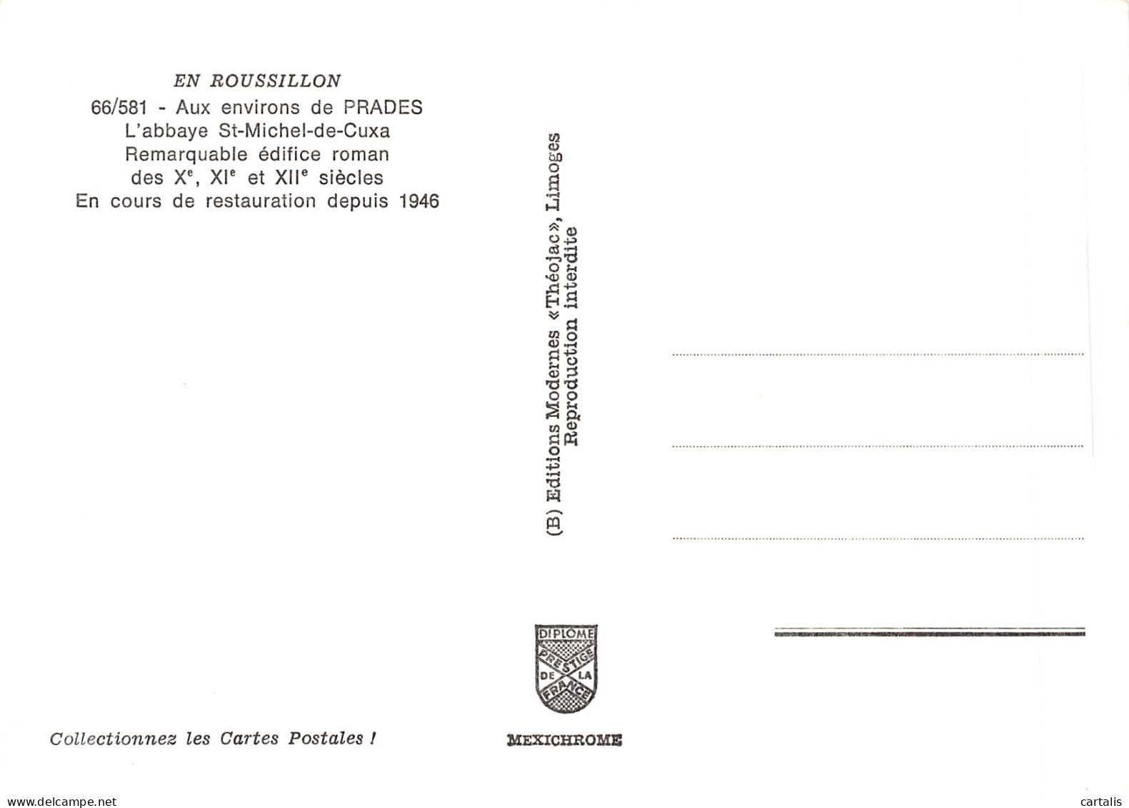 66-SAINT MICHEL DE CUXA-N°4187-A/0025 - Autres & Non Classés