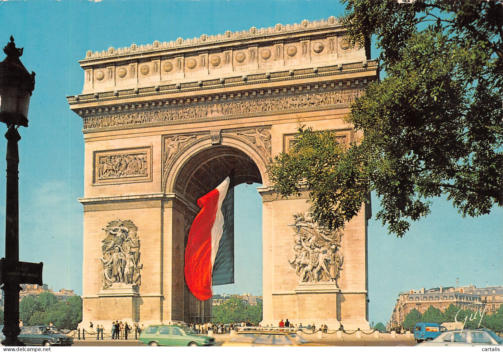75-PARIS ARC DE TRIOMPHE-N°4187-A/0033 - Triumphbogen