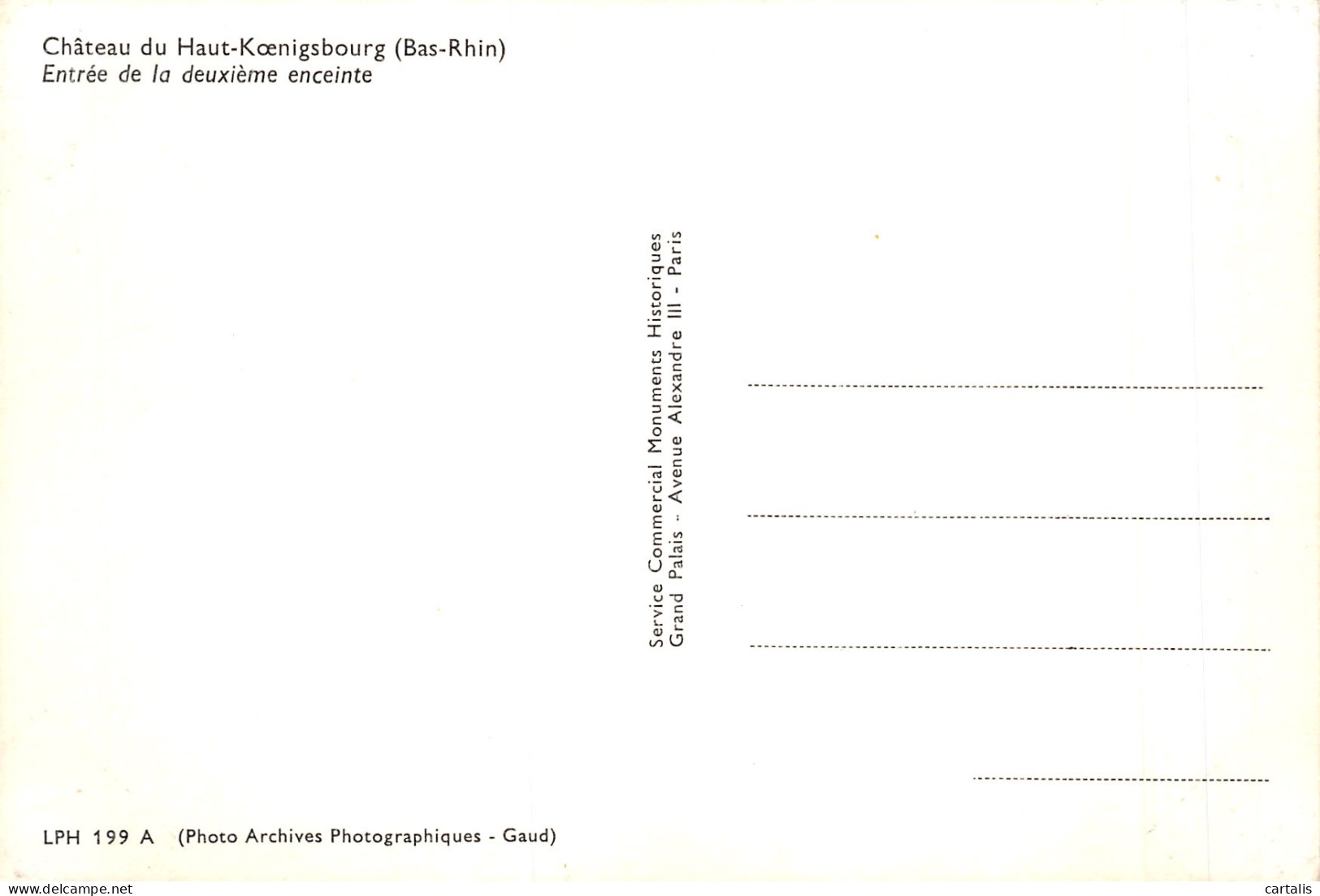 68-HAUTKOENIGSBOURG LE CHATEAU-N°4187-A/0009 - Other & Unclassified