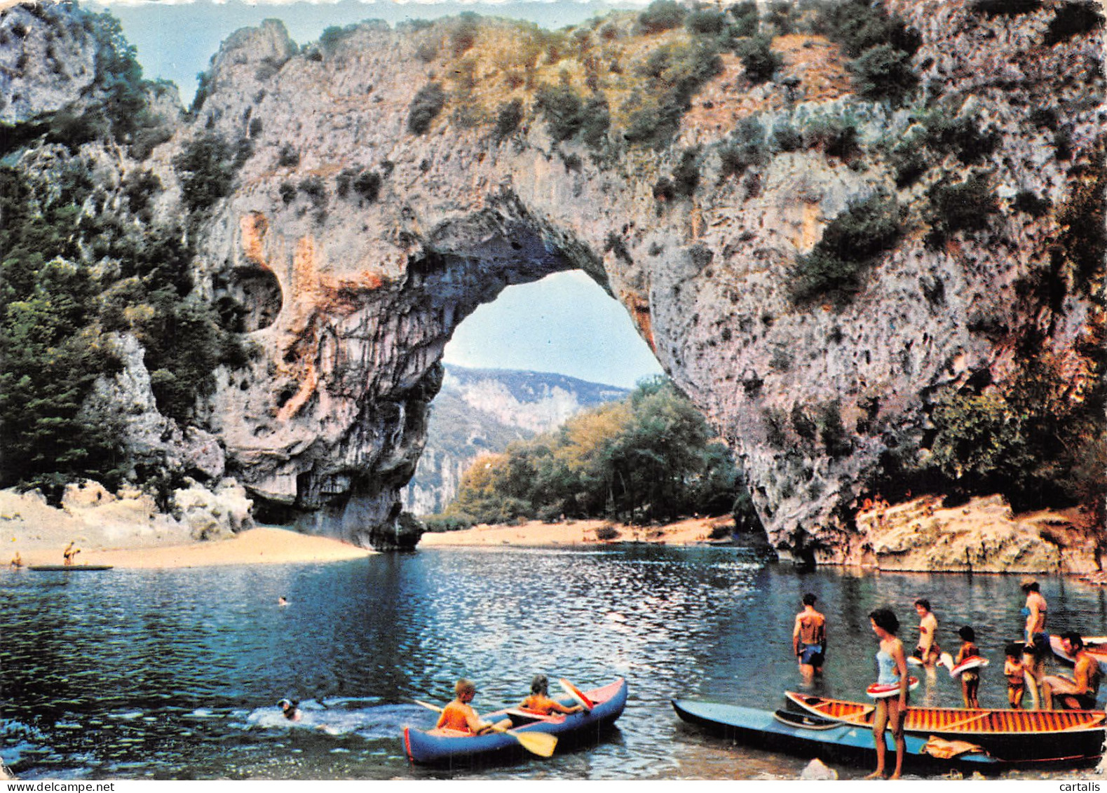 07-LES GORGES DE L ARDECHE-N°4186-C/0391 - Andere & Zonder Classificatie