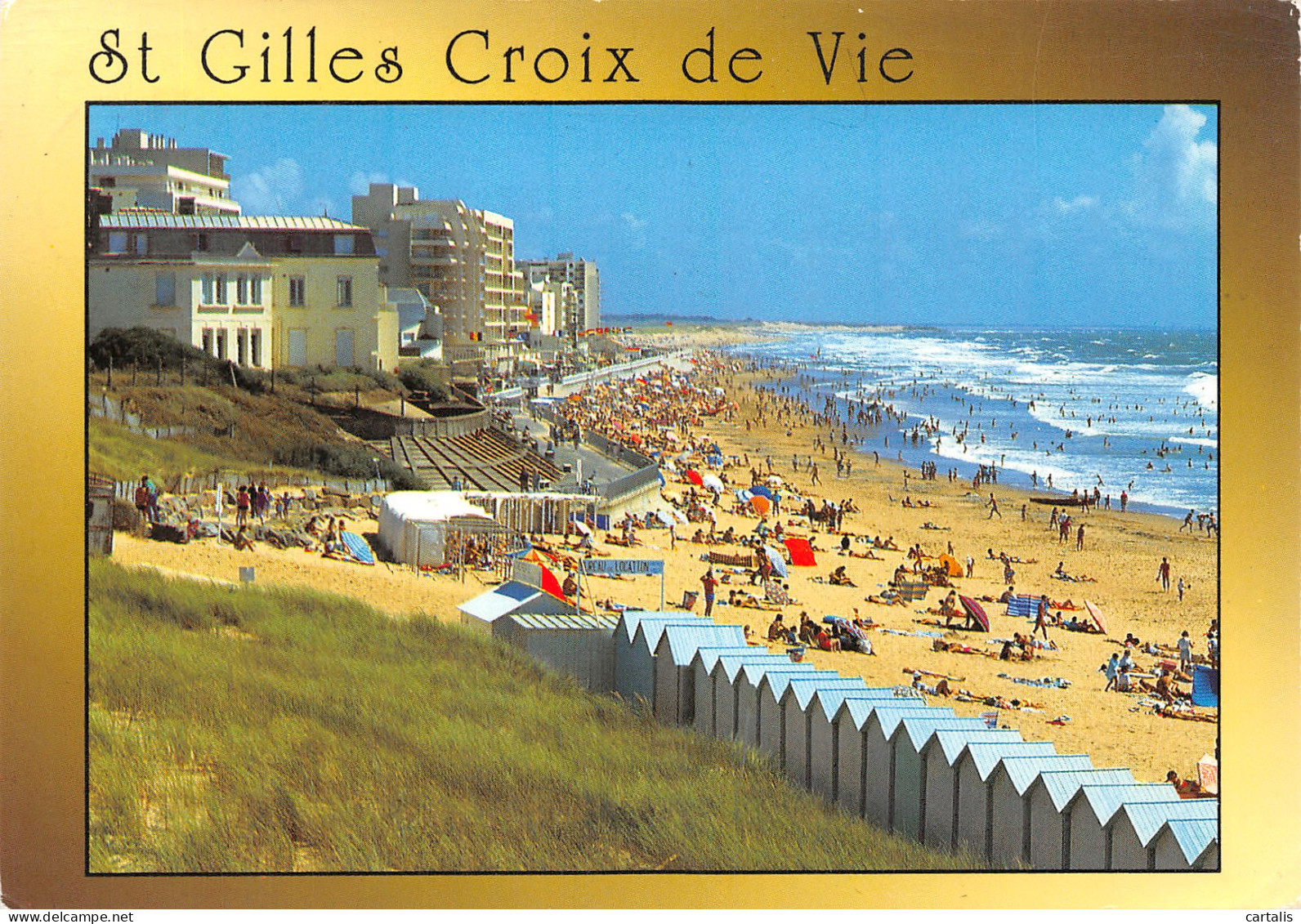 85-SAINT GILLES CROIX DE VIE-N°4186-C/0283 - Saint Gilles Croix De Vie