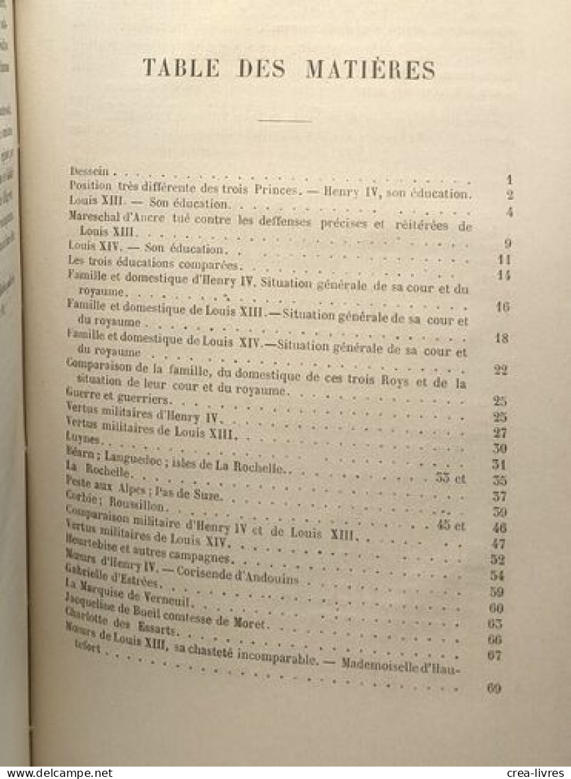 Ecrits Inédits De Saint-Simon. Publiés Sur Les Manuscrits Conservés Au Dépot Des Affaires Etrangères. TOME 1er : Parallè - Sonstige & Ohne Zuordnung